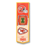 CUADRO BANNER 3D STADIUM CHIEFS