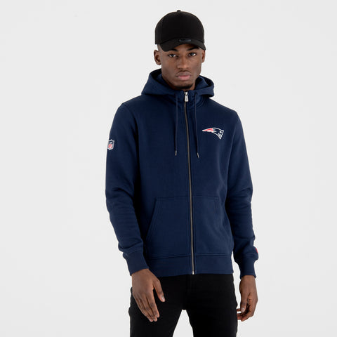 SUDADERA NE 18 HOODY FZ PATRIOS HOMBRE