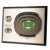 CUADRO 3D STADIUM VIEW PACKERS