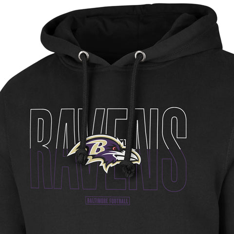 SUDADERA 47 BRAND 22 SQUAD RAVENS HOMBRE
