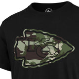 PLAYERA 47 BRAND 22 CAMO CHIEFS HOMBRE