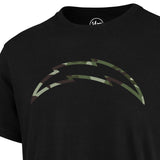 PLAYERA 47 BRAND 22 CAMO CHARGERS HOMBRE