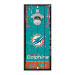 Letrero Madera con Destapador Wincraft Dolphins