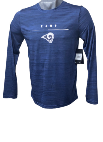 PLAYERA NK 19 VELOCITY ML RAMS NIÑO