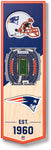 CUADRO BANNER 3D STADIUM PATRIOTS
