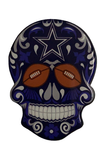 IMAN AMINCO SUGAR SKULL MAGNET 3" COMBOYS