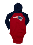 BODY CON CAPUCHA PATRIOTS NFL BEBE