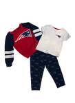 PANTS SET 3PZA BEBE PATRIOTS NFL