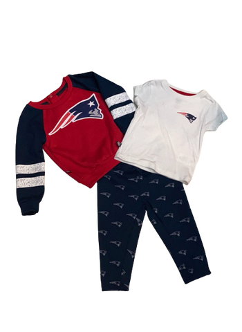 PANTS SET 3PZA BEBE PATRIOTS NFL