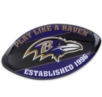 IMAN AMINCO FOOTBALL MAGNET RAVENS