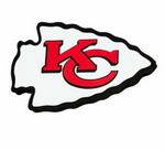 LETRERO FOAM 3D LOGO WALL SIGN CHIEFS