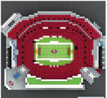 MINI ESTADIO 3D BRXLZ FOCO 49ERS