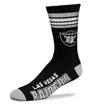 Calceta NFL 4 Stripes Deuce Infantil Unitalla Raiders