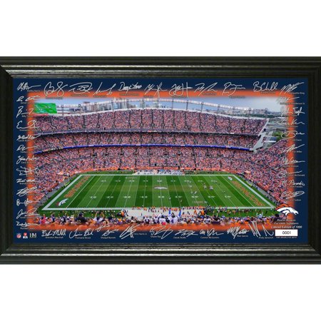FOTO SIGNATURE GRIDIRON BRONCOS 2017