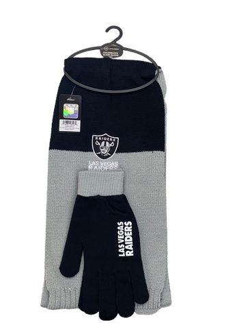 BUFANDA SET COLOR BLOCK RAIDERS