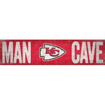 LETRERO MADERA MAN CAVE SIGN CHIEFS