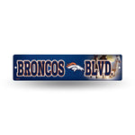 LETRERO PLASTICO STREET SIGN BRONCOS