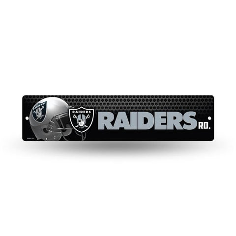 LETRERO PLASTICO STREET SIGN RAIDERS