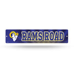 LETRERO PLASTICO STREET SIGN RAMS