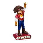 FIGURA EVERGREEN MASCOT STATUE 49ERS