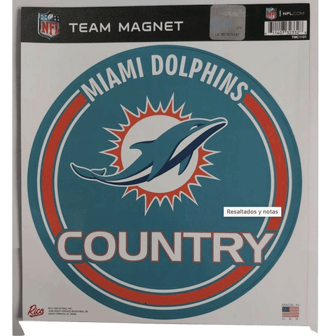 IMAN CIRCLE MAGNET DOLPHINS