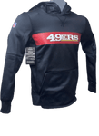 SUDADERA NK 18 YTH THERMA HOOD 49ERS NIÑO