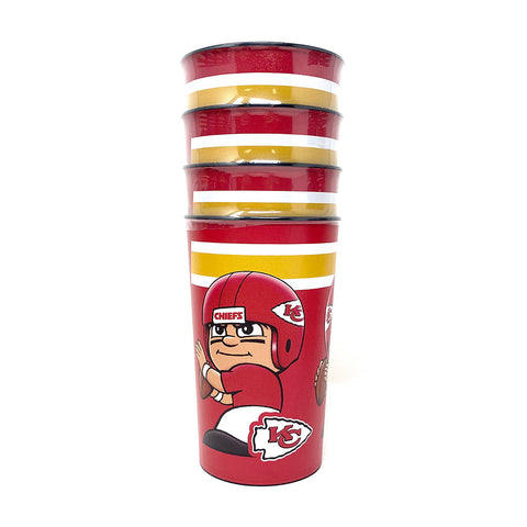 VASO PARTY CUP (SET 4 PZAS) PARTY ANIMAL CHIEFS