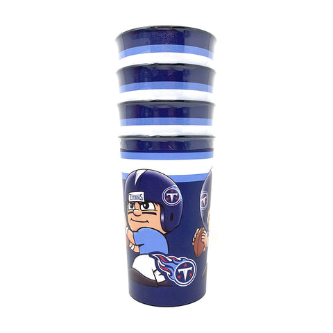 VASO PARTY CUP (SET 4 PZAS) PARTY ANIMAL TITANS