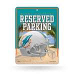 LETRERO METALICO PARKING SIGN DOLPHINS