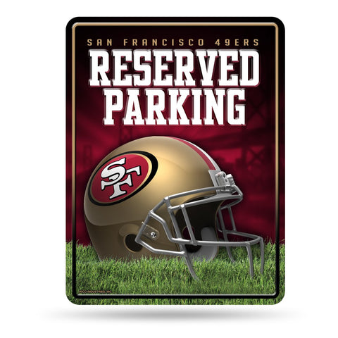 LETRERO METALICO PARKING SIGN 49ERS