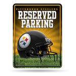 LETRERO METALICO PARKING SIGN STEELERS