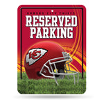 LETRERO METALICO PARKING SIGN CHIEFS