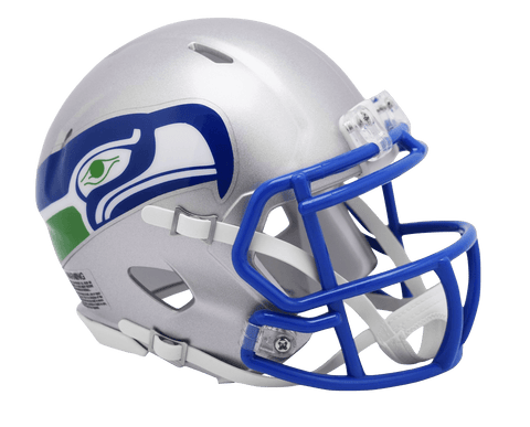 CASCO MINI SPEED THROWBACK SEAHAWKS 83-01 RIDDELL