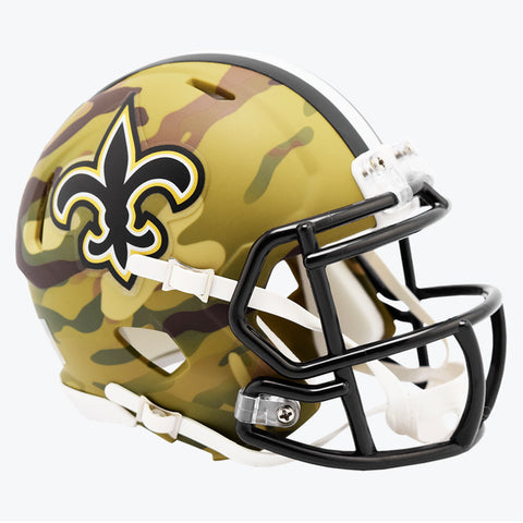CASCO MINI SPEED CAMO SAINTS RIDDELL