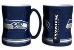 TAZA RELIEF 15OZ SEAHAWKS