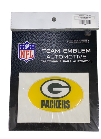 CALCOMANIA NFL PACKERS