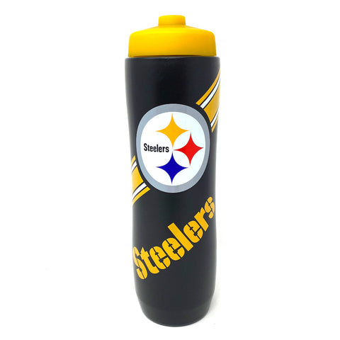 BOTELLA SQUEEZY WATER BOTTLE STEELERS