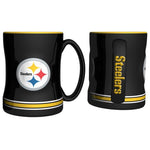 TAZA RELIEF 15OZ STEELERS