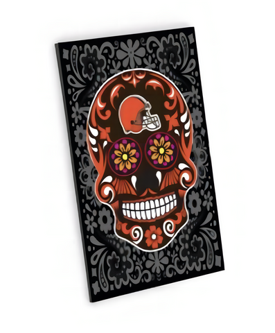 Iman Aminco Sugar Skull Pattern Browns