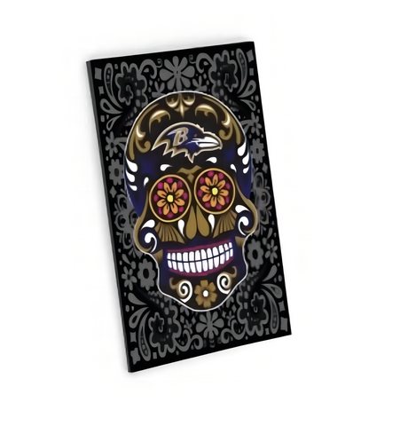 Iman Aminco Sugar Skull Pattern Ravens