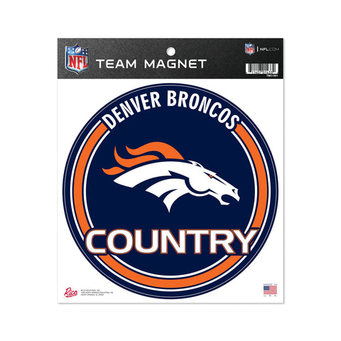 IMAN CIRCLE MAGNET BRONCOS