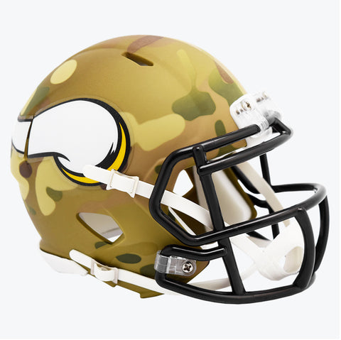 CASCO MINI SPEED CAMO VIKINGS RIDDELL