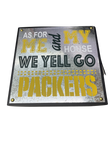 LETRERO PLACA GALVANIZADA 10X10" PACKERS