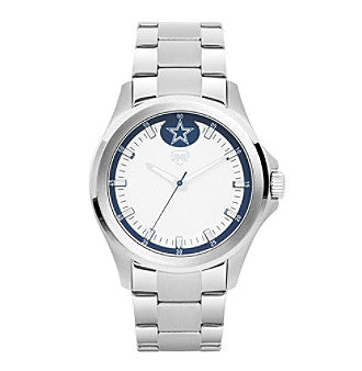 RELOJ NFL JMF SS/WHITE COWBOYS