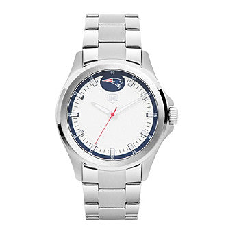 RELOJ NFL JMF SS/WHITE PATRIOTS