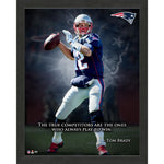 CUADRO TOM BRADY PATRIOTS INSPIRATION QUOTE FRAME