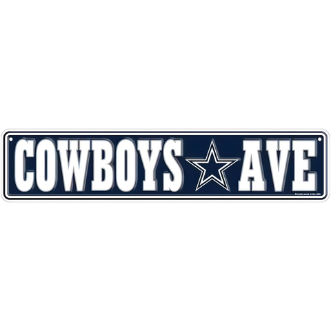 Letrero Metálico NFL Team Boulevard Cowboys