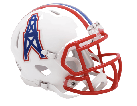 CASCO MINI SPEED THROWBACK OILERS 81-98 RIDDELL