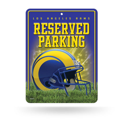 LETRERO METALICO PARKING SIGN RAMS