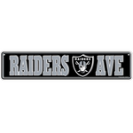 Letrero Metálico NFL Team Boulevard Raiders